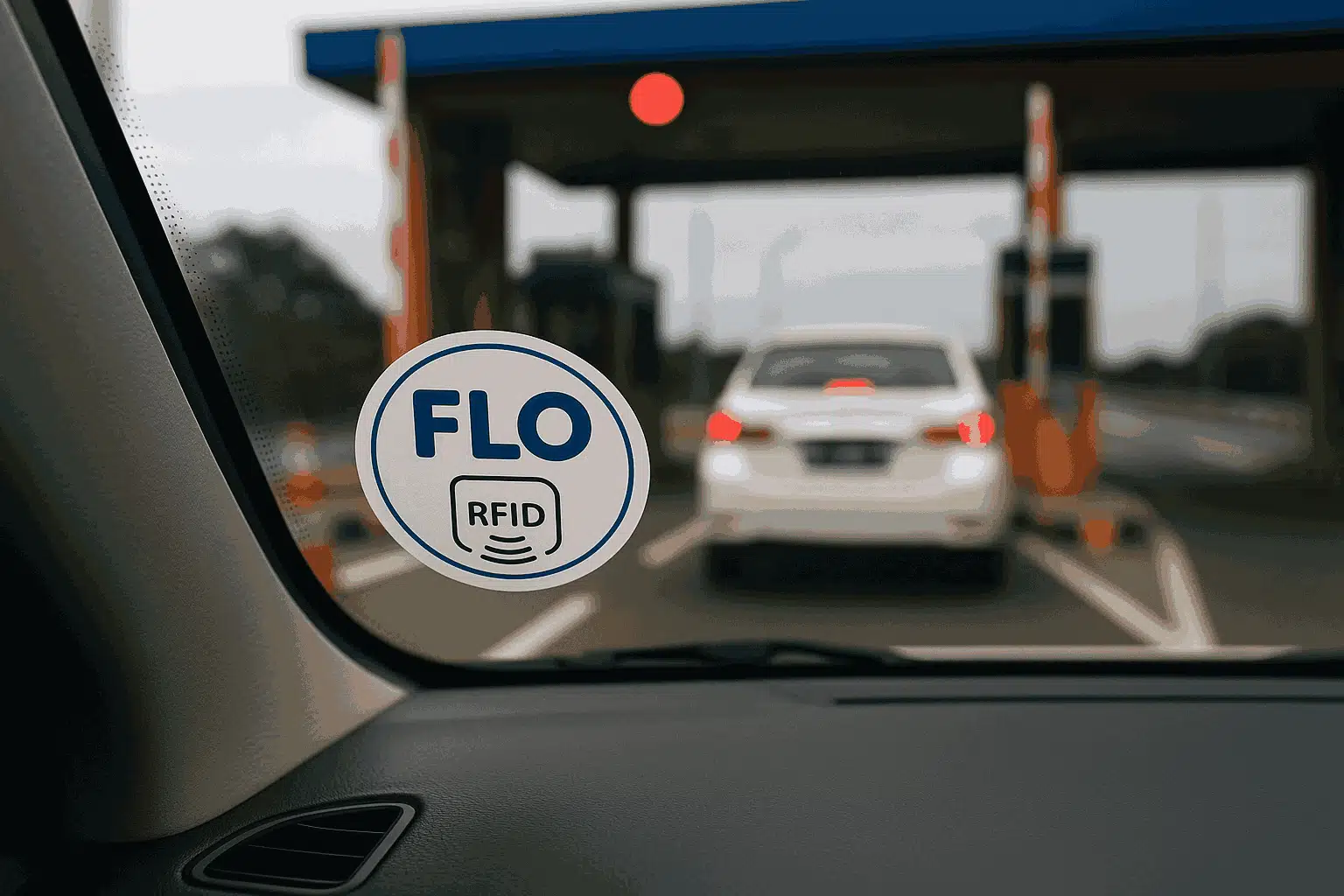 Cara Tempel Stiker RFID Flo yang Baik dan Benar